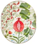 La DoubleJ pomegranate set of two dessert plates - Green