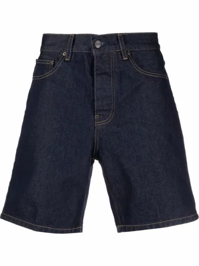Carhartt WIP straight-leg denim shorts 
