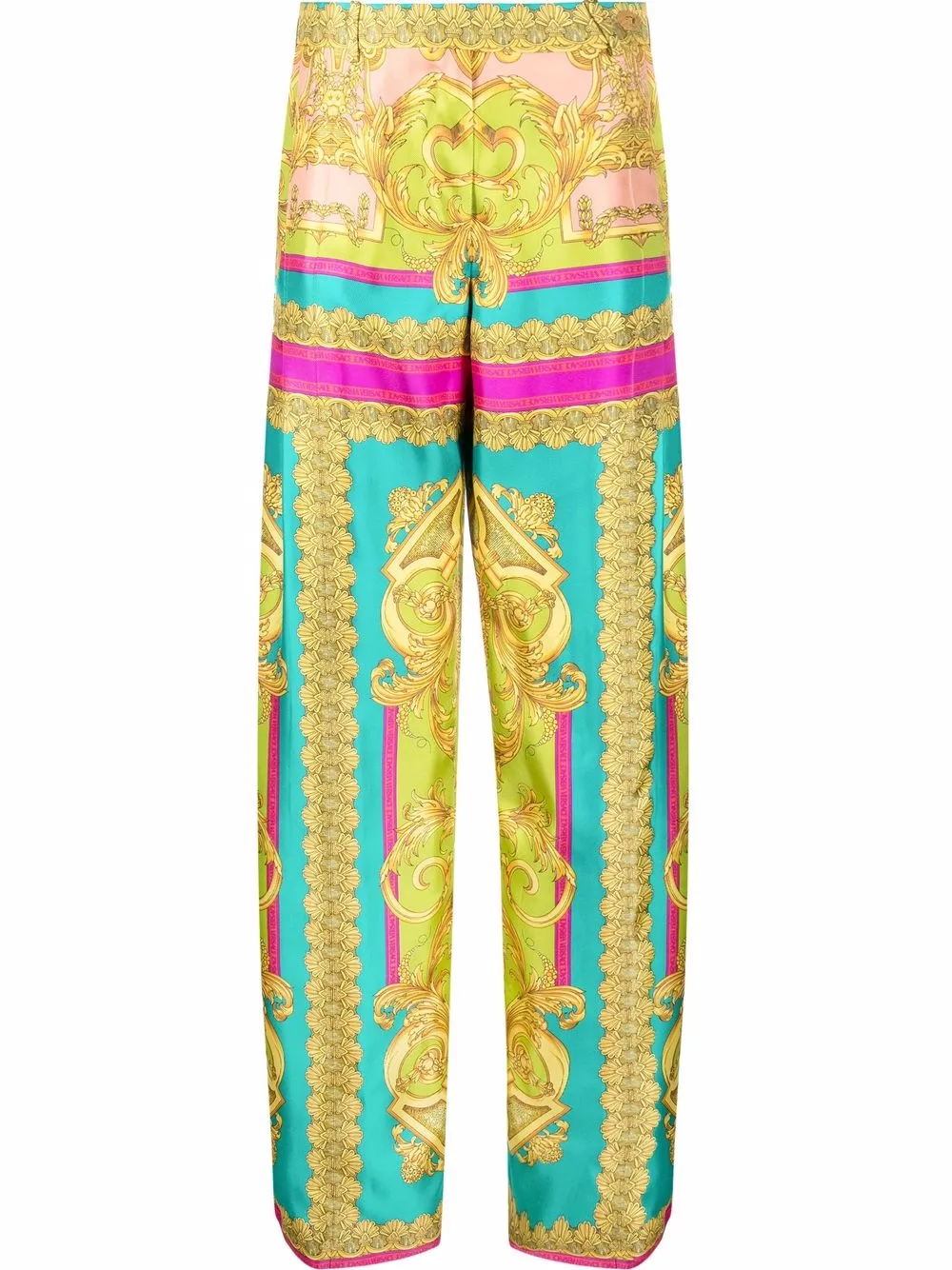 

Versace pantalones Barocco Goddess - Verde