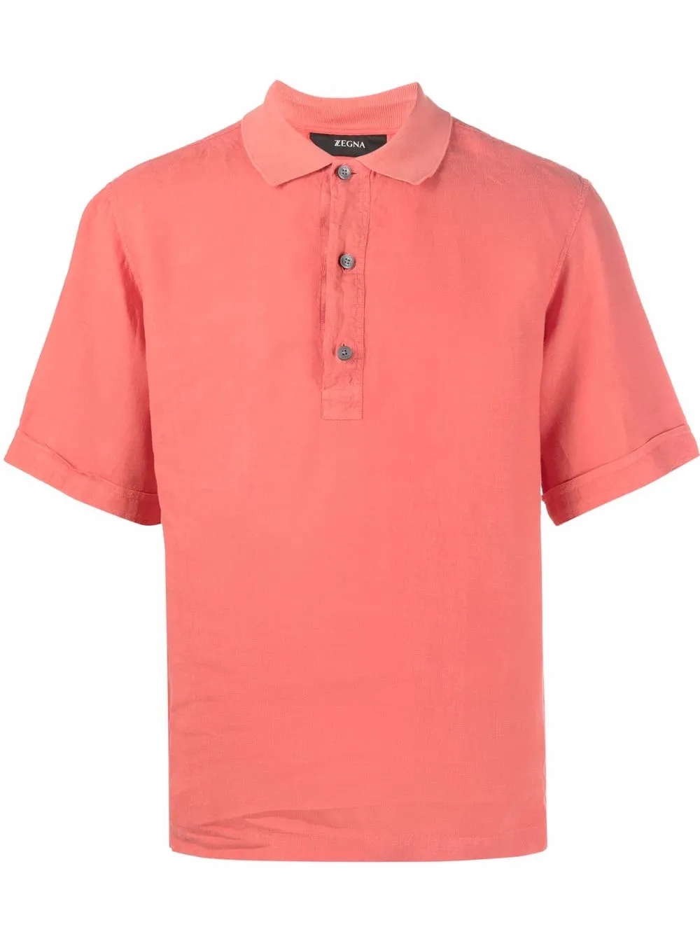 

Zegna camisa manga corta - Rojo