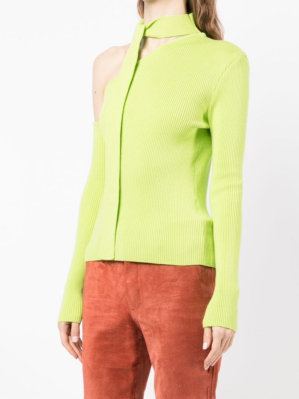 Image 2 of Andersson Bell Conny Scar Neck Tight Knit Top
