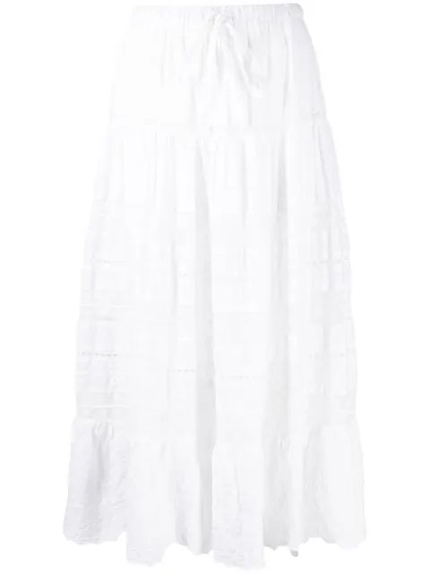 LoveShackFancy falda Donna con encaje