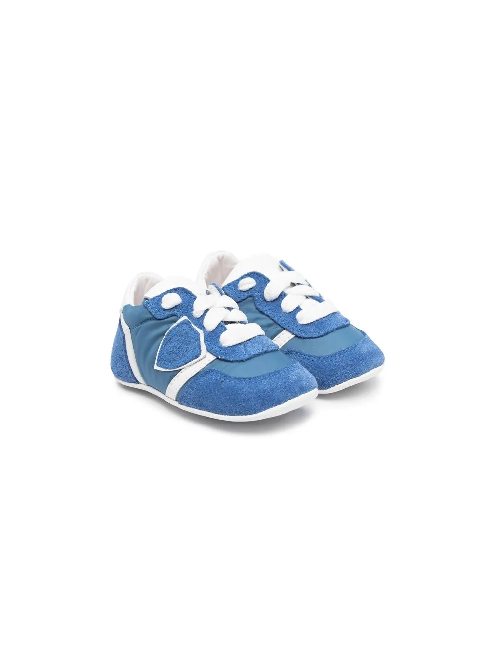 

Philippe Model Kids tenis bajos con parche del logo - Azul