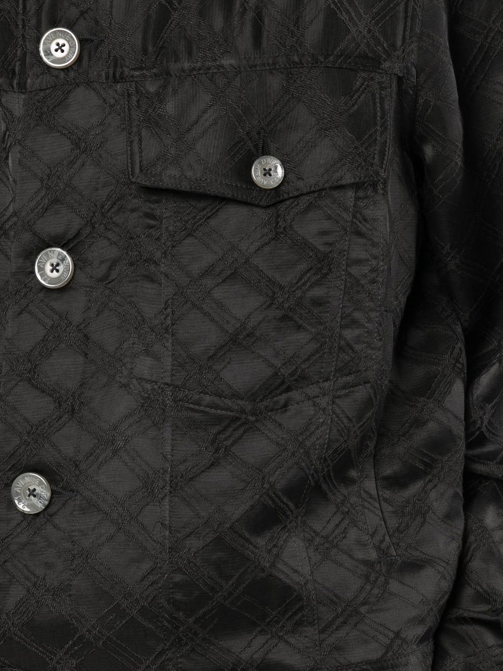 Shop Song For The Mute Diamond Worker Jacket In Black