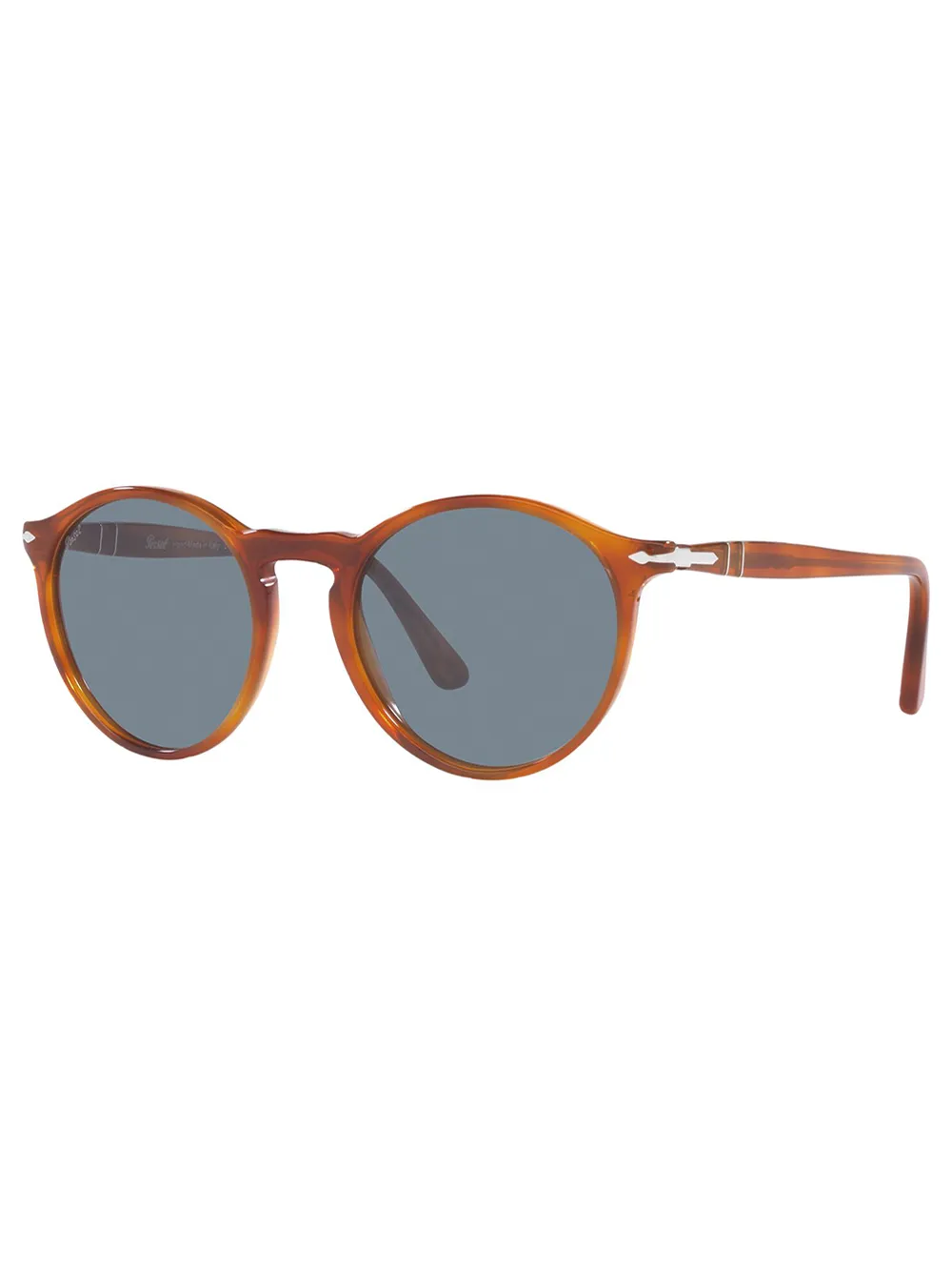 Persol 0PO3285S zonnebril met rond montuur - Bruin