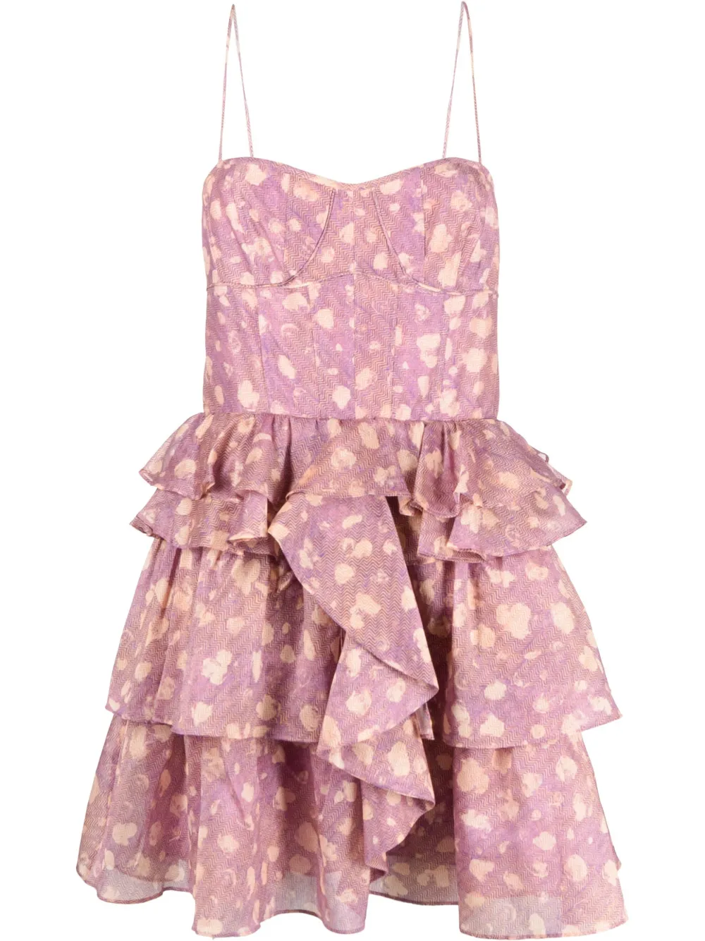 

Ulla Johnson vestido corto Celina - Morado