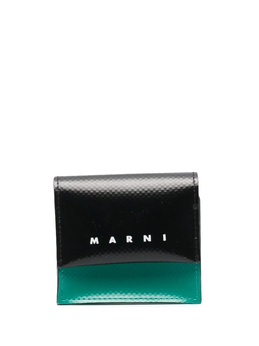 

Marni funda para AirPod texturizada con diseño color block - Negro