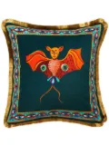 La DoubleJ Bat velvet cushion - Red