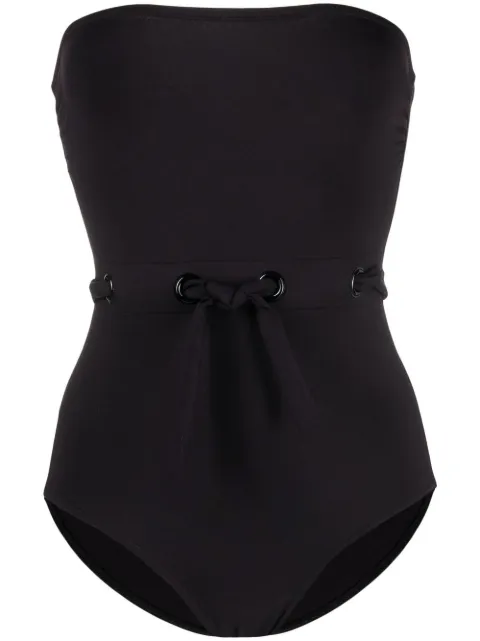 ERES drawstring strapless swimsuit