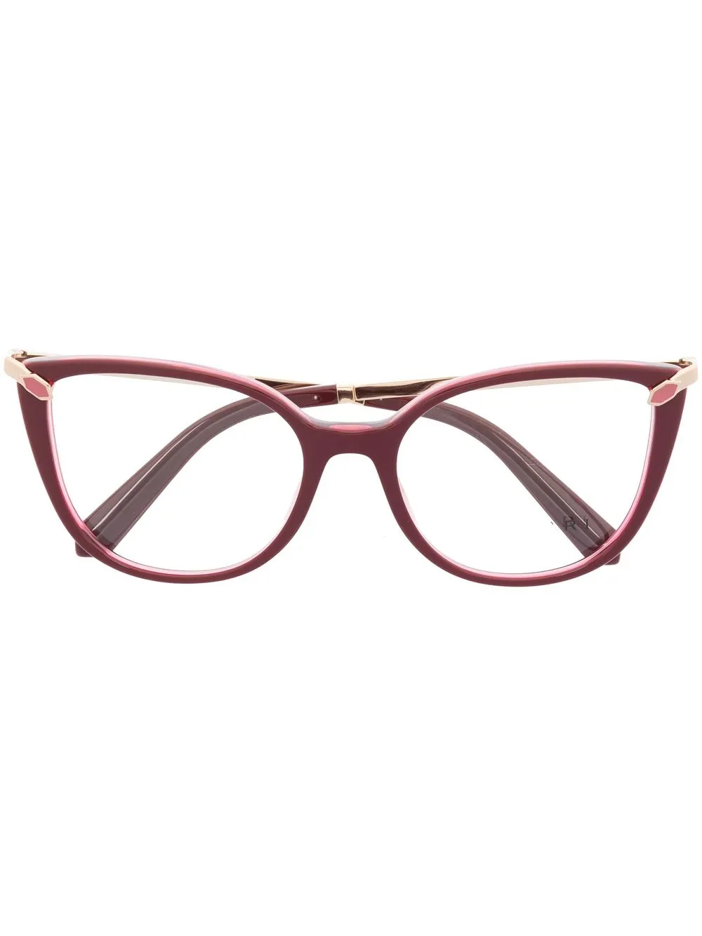 

Bvlgari lentes con armazón cat eye - Rosado