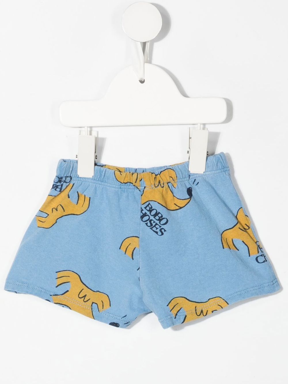 Shop Bobo Choses Graphic-print Shorts In Blue