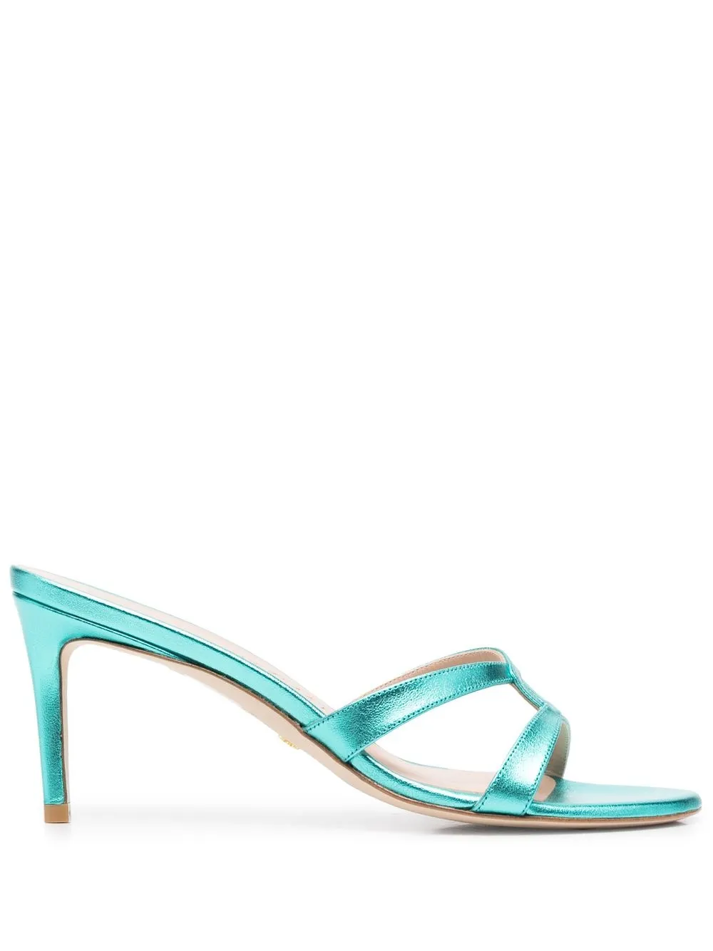 Stuart Weitzman Soiree Sleek 75mm Sandals - Farfetch