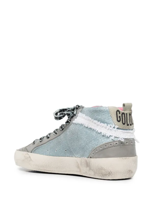 golden goose mid star navy