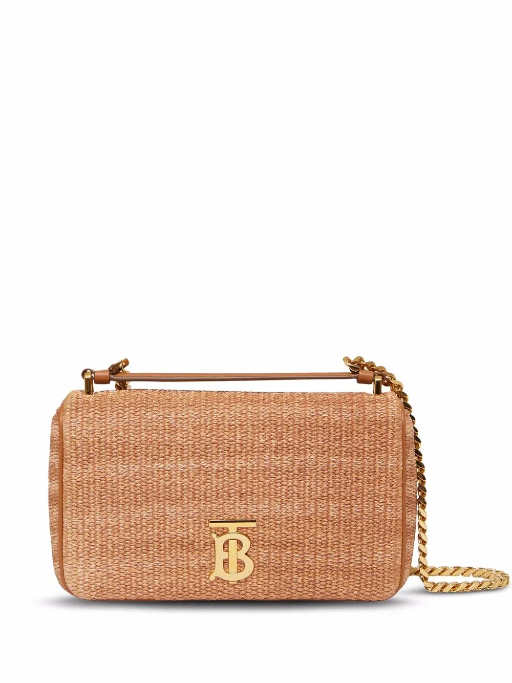 

Burberry bolsa de hombro Lola de rafia - Neutro