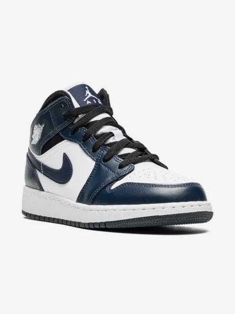Jordan Kids Air Jordan 1 Mid "Armory Navy" sneakers
