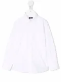 Il Gufo chest patch pocket shirt - White