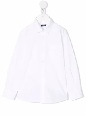 数量限定限定SALE IL GUFO イルグッフォ White Mandarin collar shirt