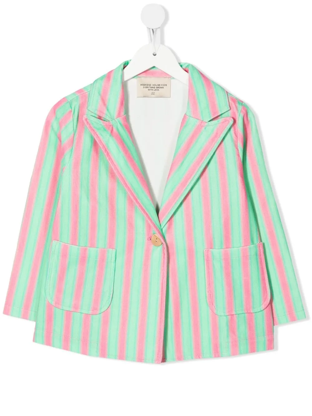 

Weekend House Kids. blazer a rayas - Verde