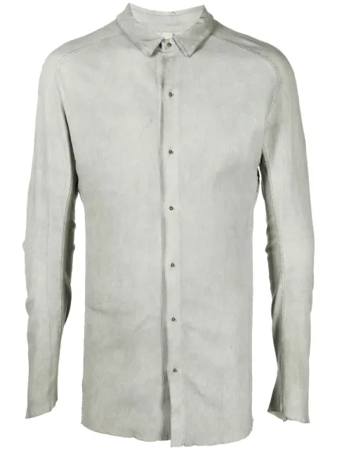 Isaac Sellam Experience suede long-sleeve shirt