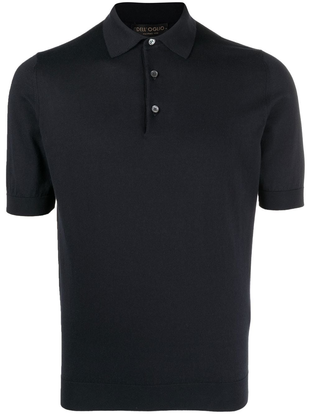 Image 1 of Dell'oglio cotton short-sleeve polo shirt