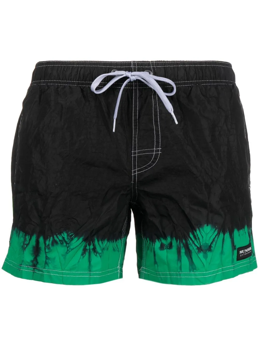 

Sundek tie-dye swim shorts - Green