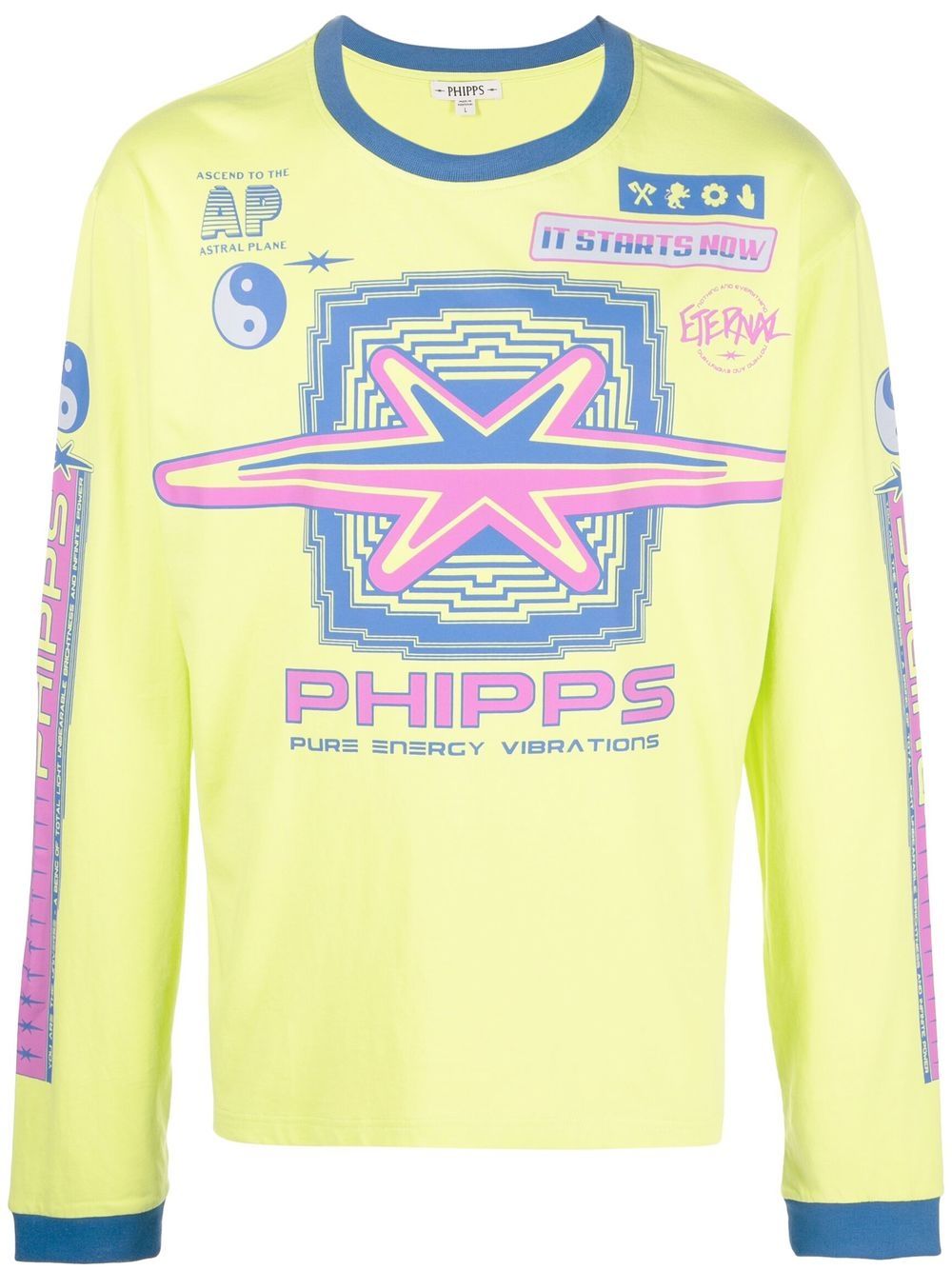 Phipps logo-print long-sleeved T-shirt - Farfetch