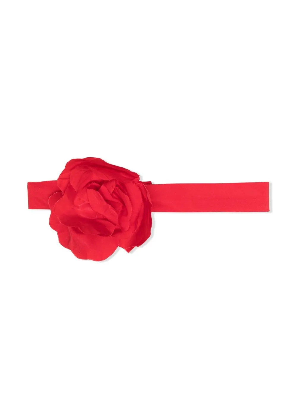

MARCHESA KIDS COUTURE gargantilla con detalle floral - Rojo