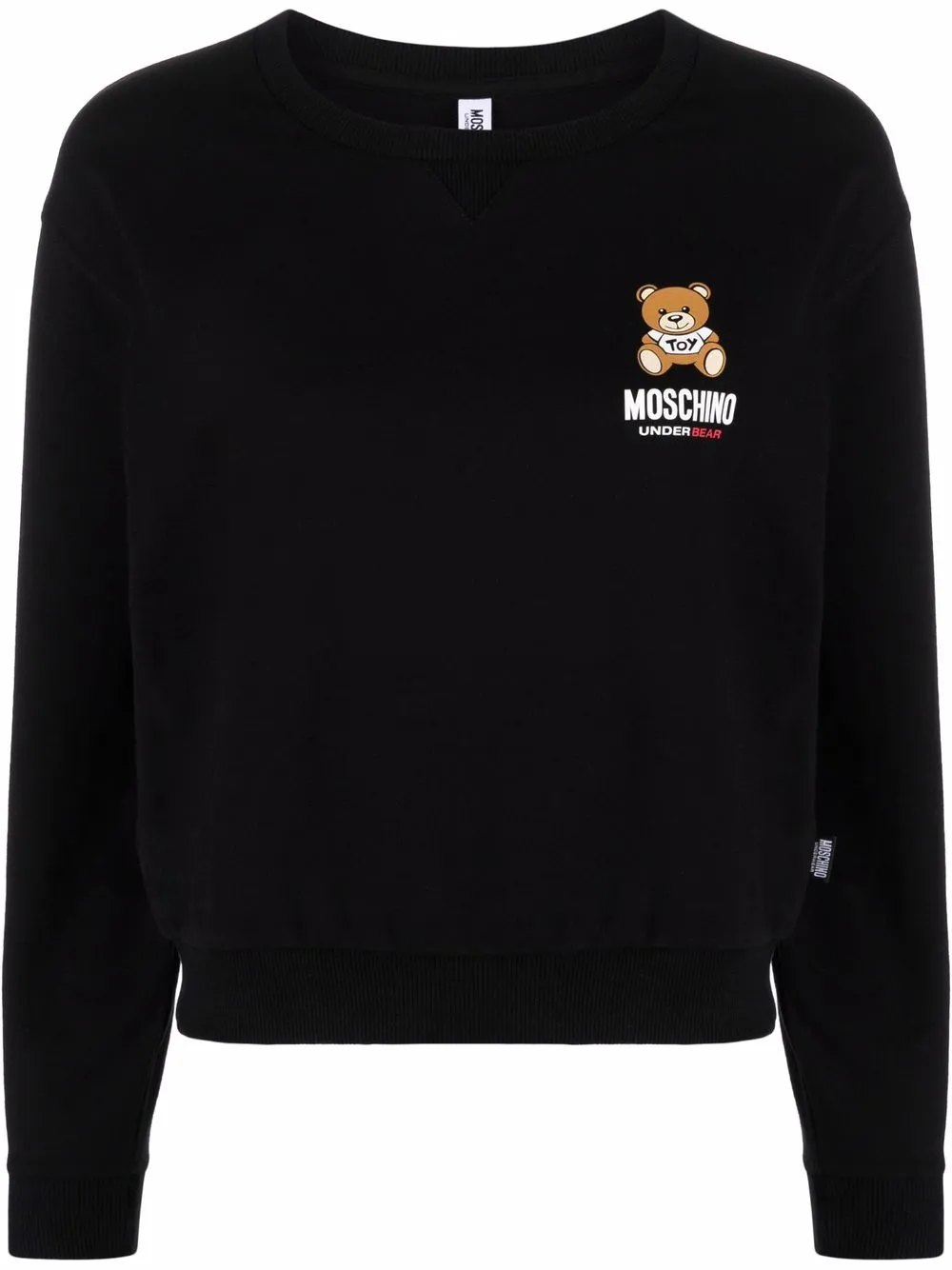 

Moschino sudadera con motivo Teddy Bear - Negro