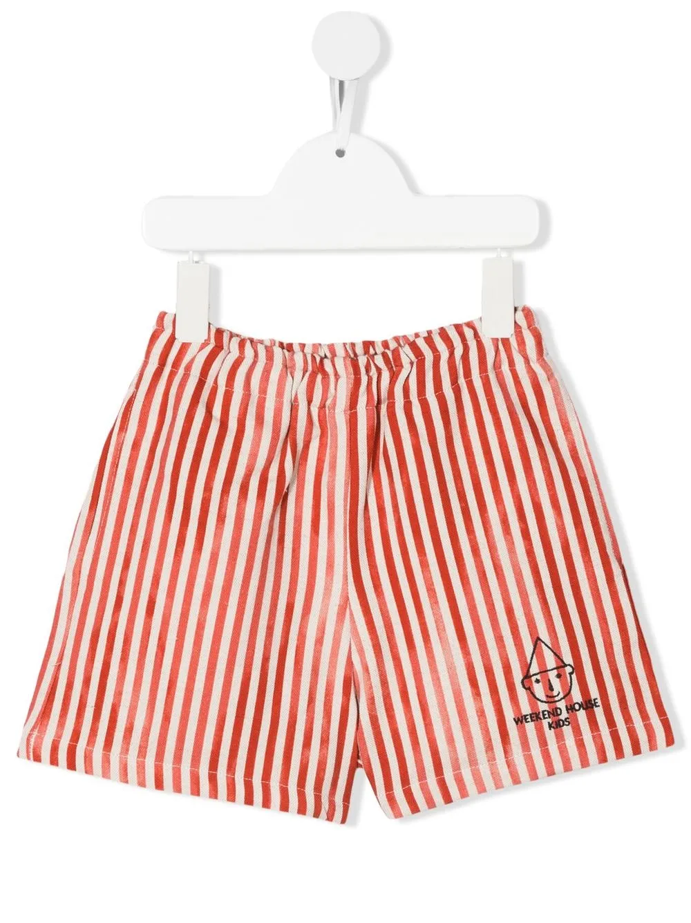 

Weekend House Kids. shorts a rayas - Rojo