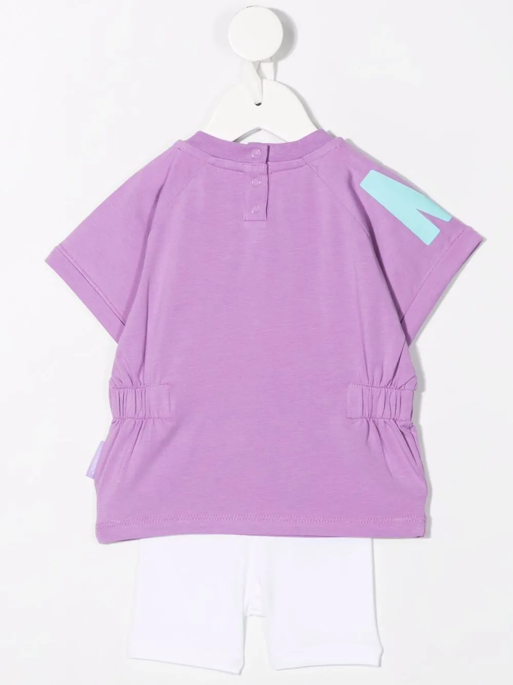 Moncler Enfant logo-print cotton short set | Short Sets | Image 2