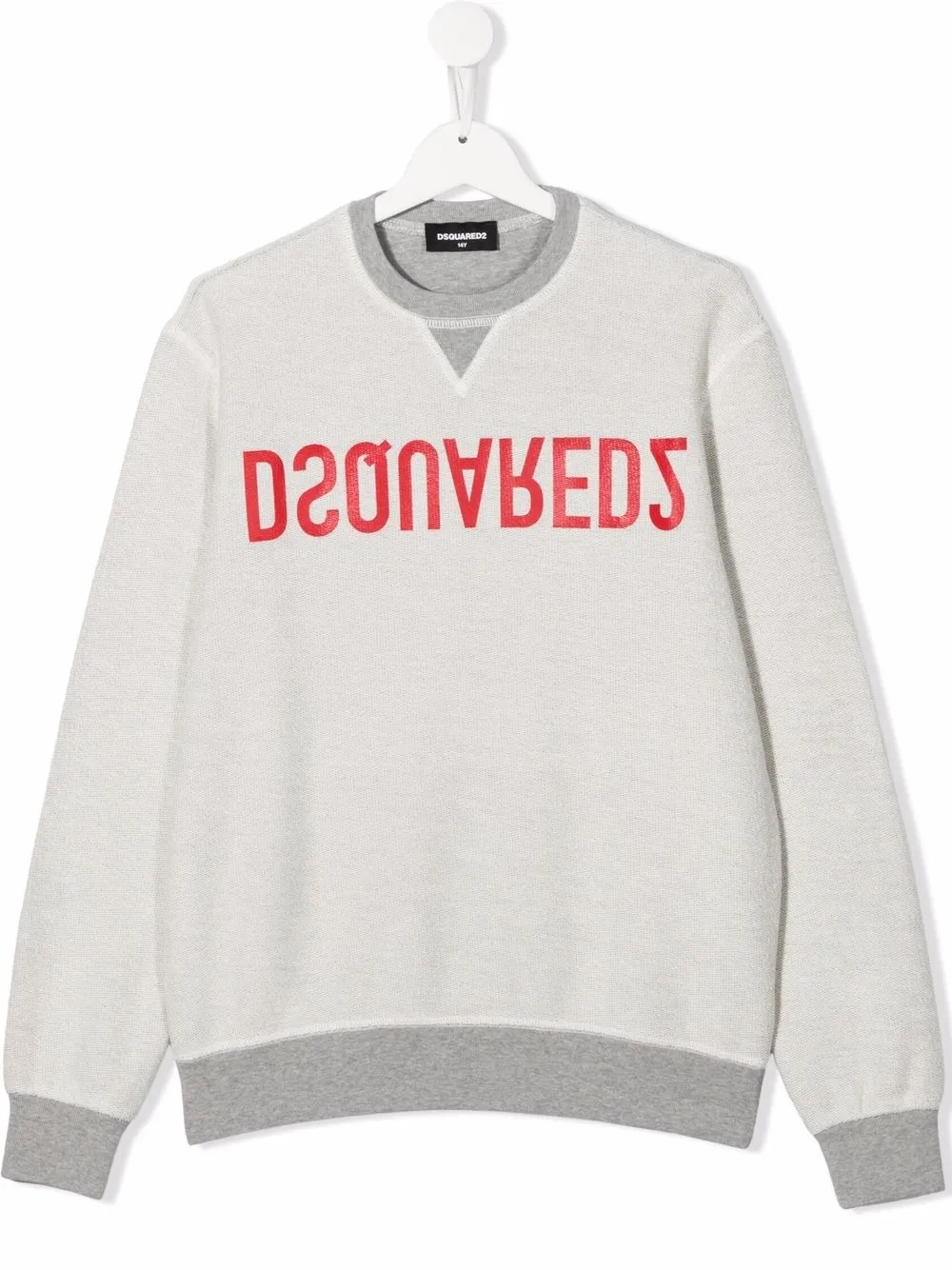 

Dsquared2 Kids sudadera con logo estampado - Gris