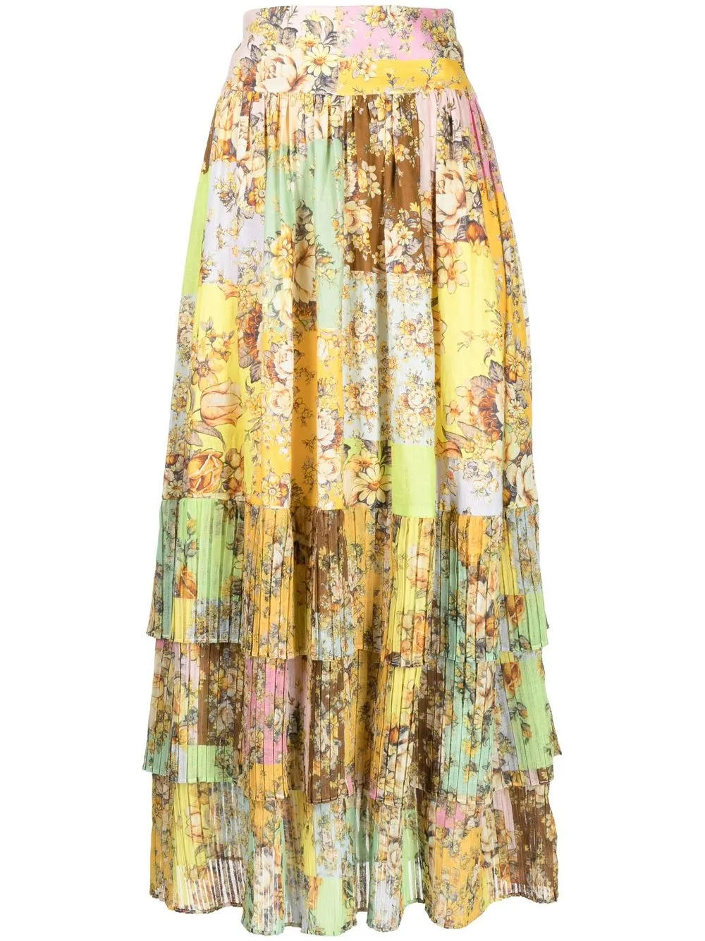 Matilde tiered skirt