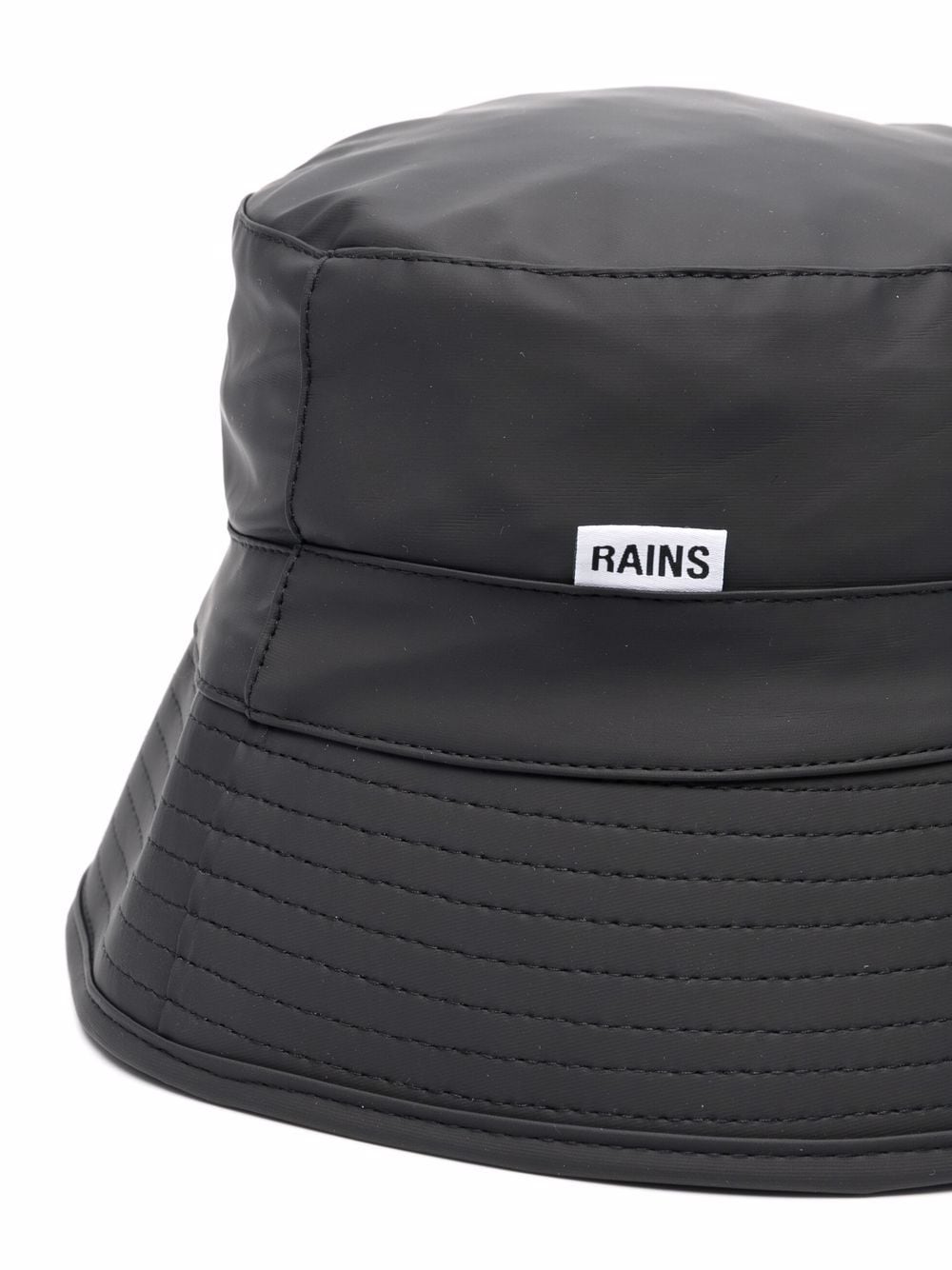 Image 2 of Rains logo-plaque bucket hat