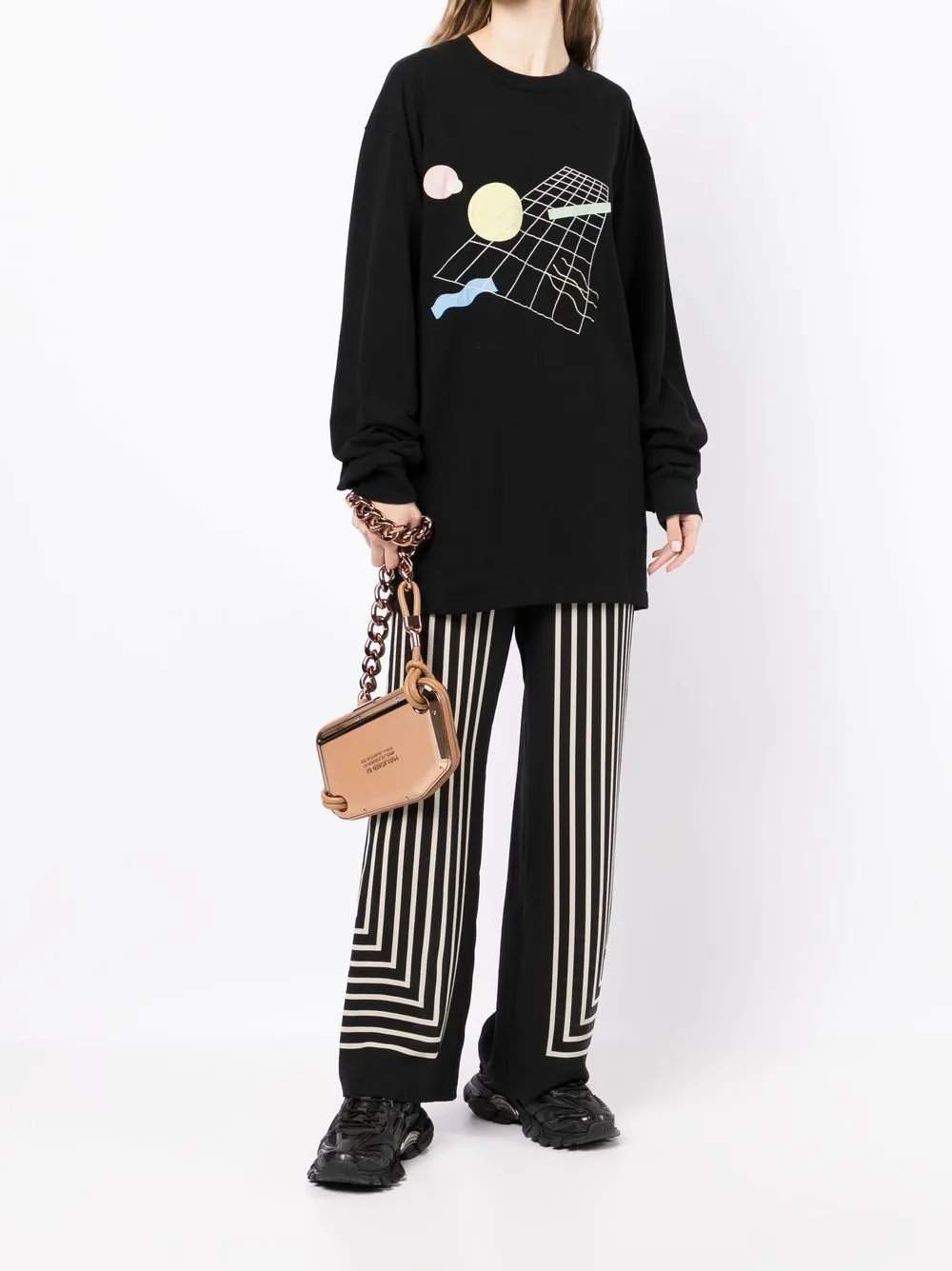 UNDERCOVER チェリーグラフィック スウェット Undercover グラフィック