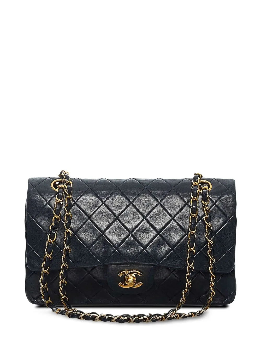 

Chanel Pre-Owned bolsa de hombro Double Flap pequeña 1991-1994 - Negro