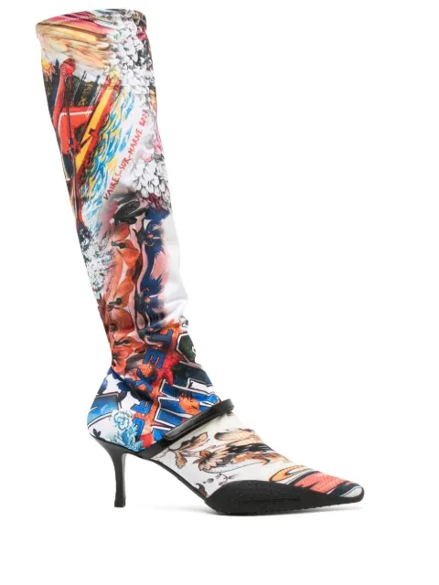Marine Serre Second Skin archive boots