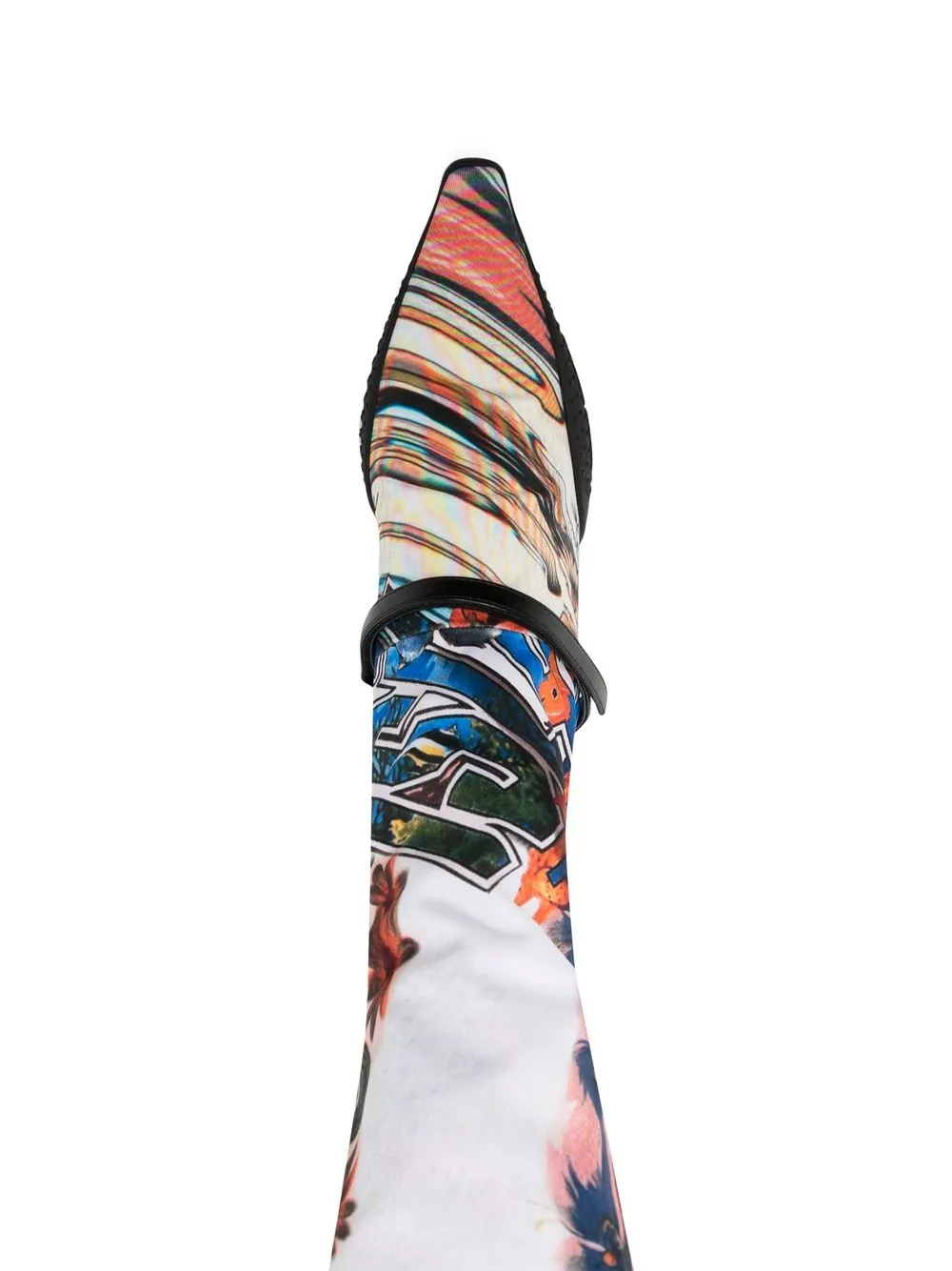 Marine Serre Second Skin archive boots White