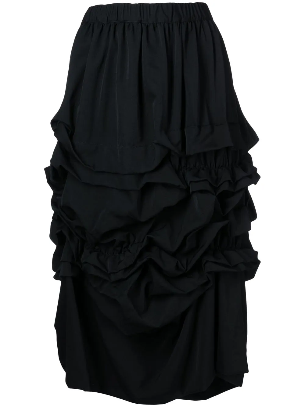 

Comme Des Garçons Comme Des Garçons high-rise ruffled skirt - Black