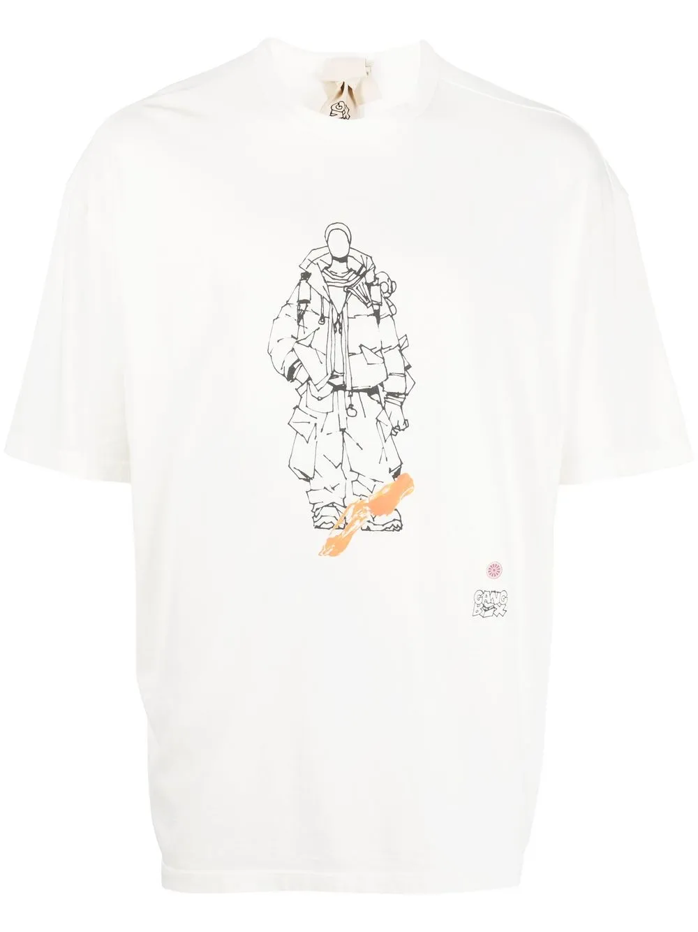 

Ten C X Gang Box Manica Corta T-Shirt - White