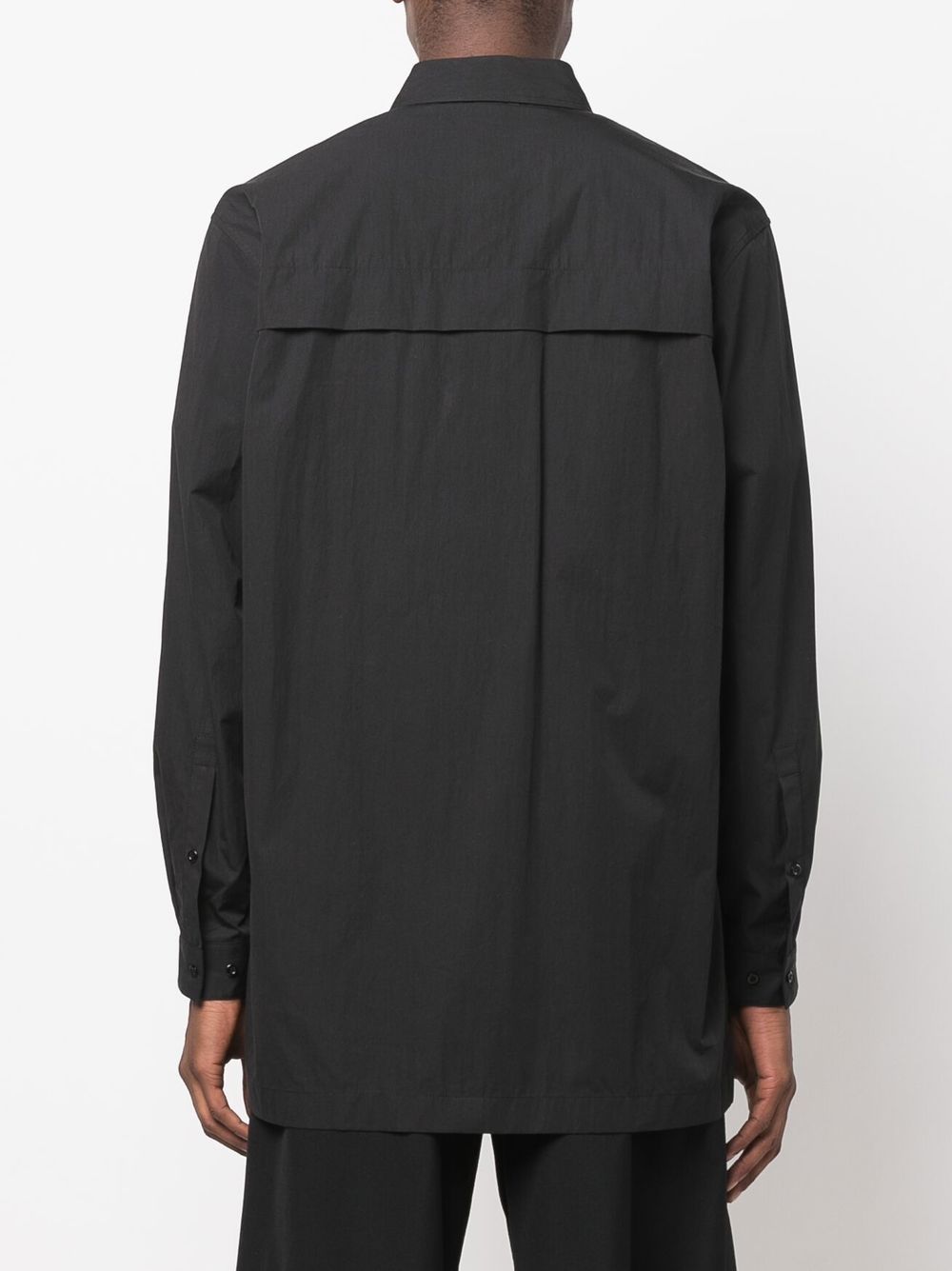 Shop Nike Esc Woven Shirt In Black