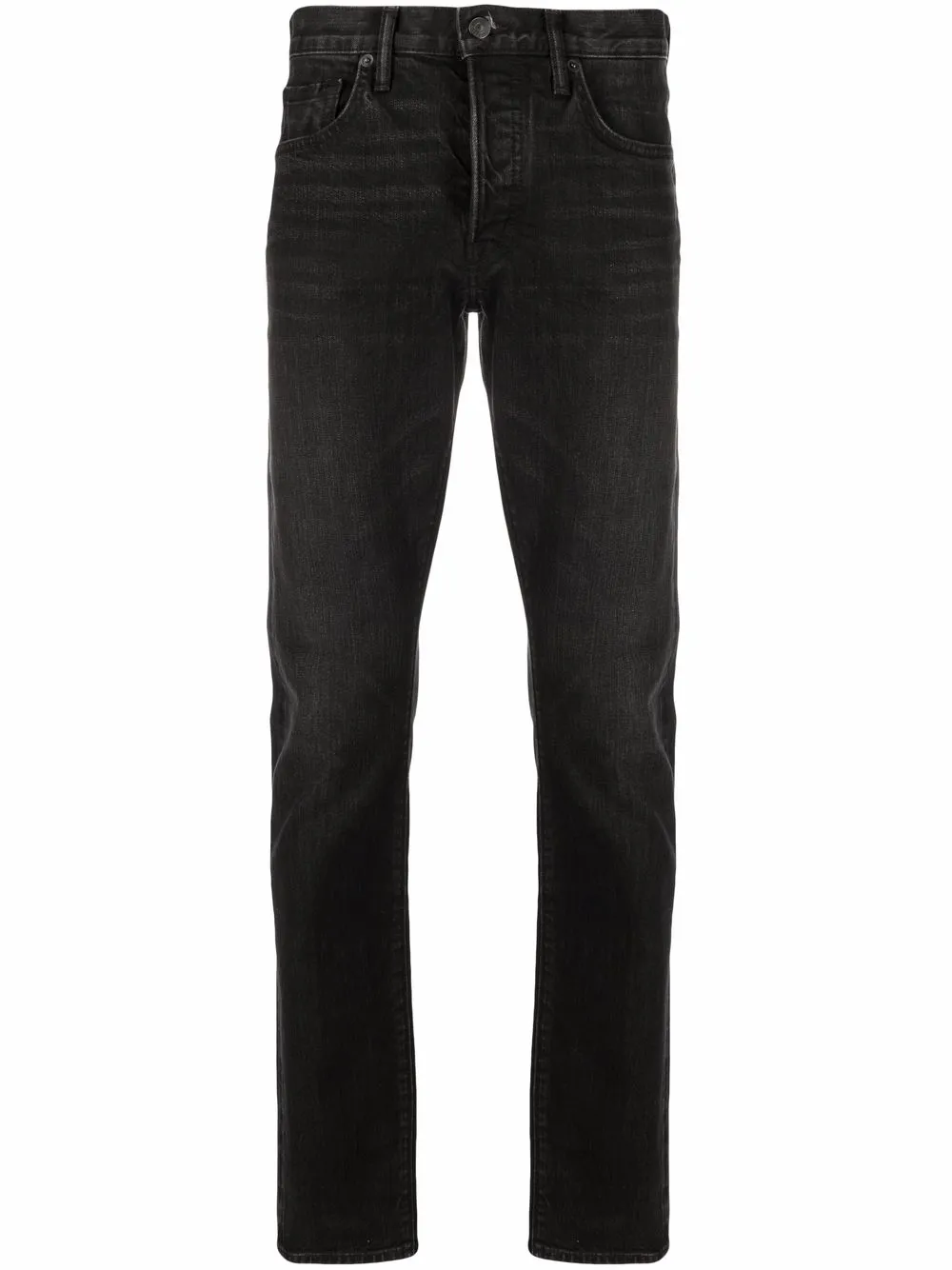 

TOM FORD jeans slim de tiro alto - Negro