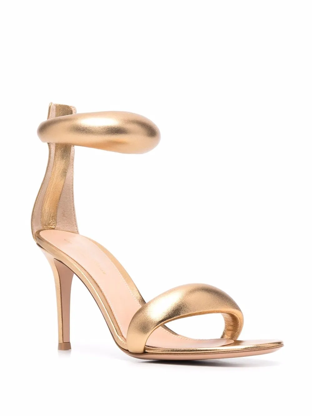 Gianvito Rossi Bijoux leren muiltjes - Geel