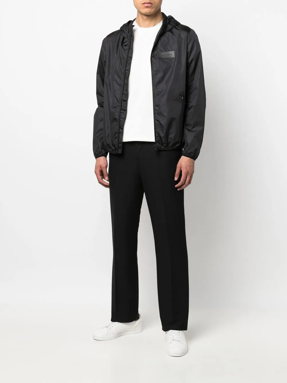 Low Brand Jack met capuchon - Zwart