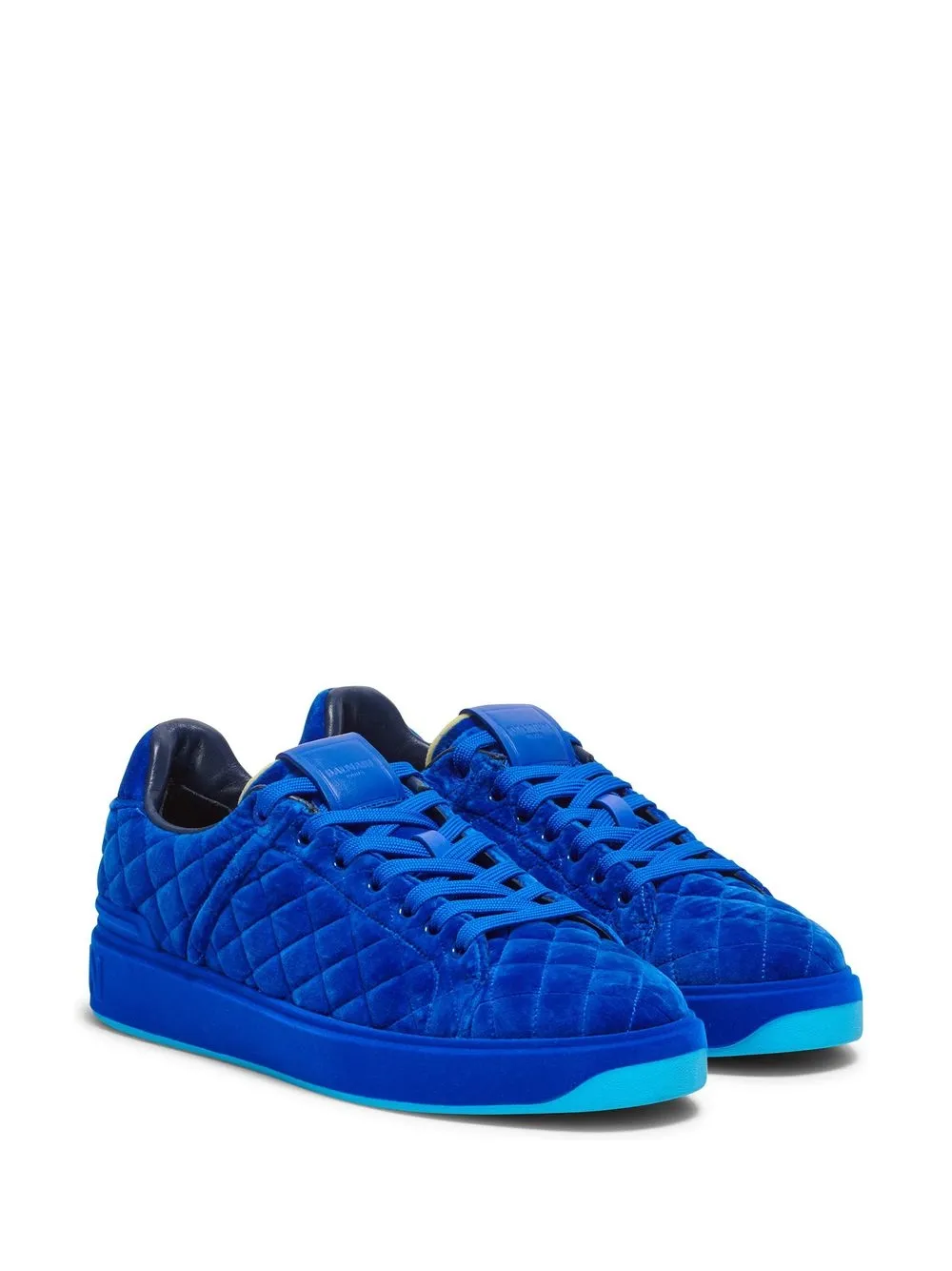 Balmain B-Court low-top sneakers - Blauw