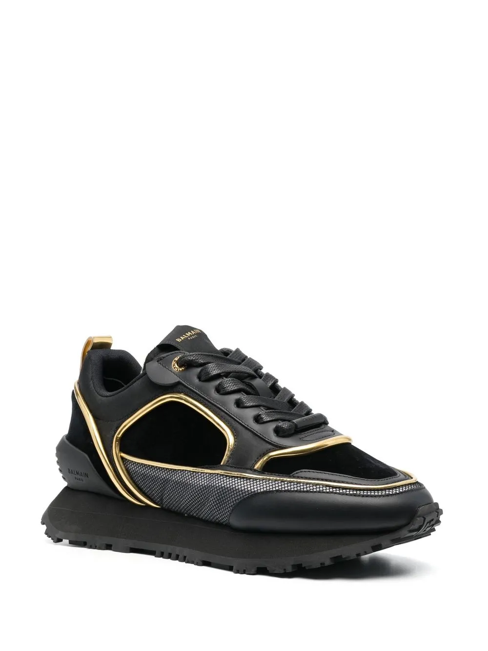 Balmain two-tone low-top Sneakers - Farfetch