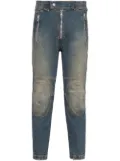 Balmain two-tone skinny jeans - Black