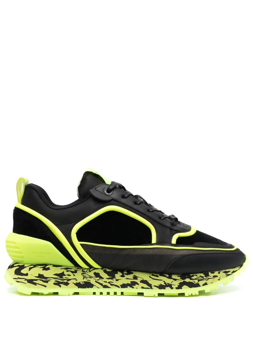 

Balmain contrast-sole low-top sneakers - Black