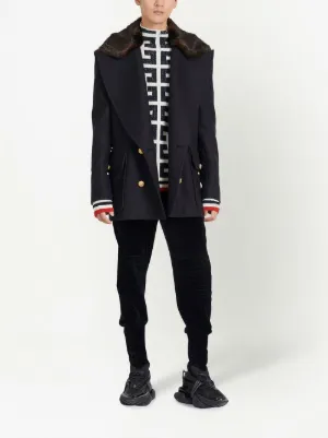 Balmain Coats for Men - Shop Now on 