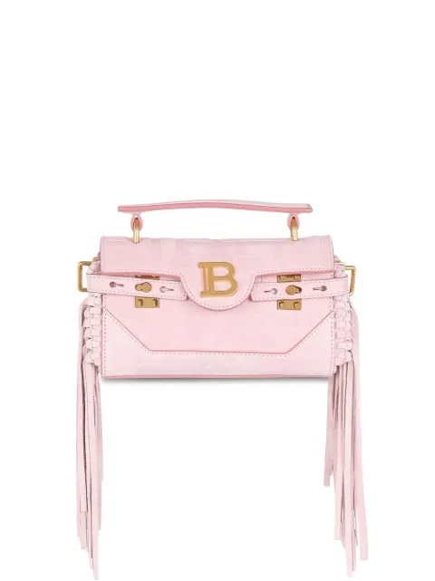 Balmain B-Buzz 19 fringed shoulder bag
