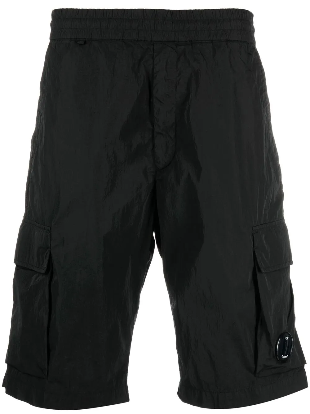 

C.P. Company shorts tipo cargo con parche del logo - Negro